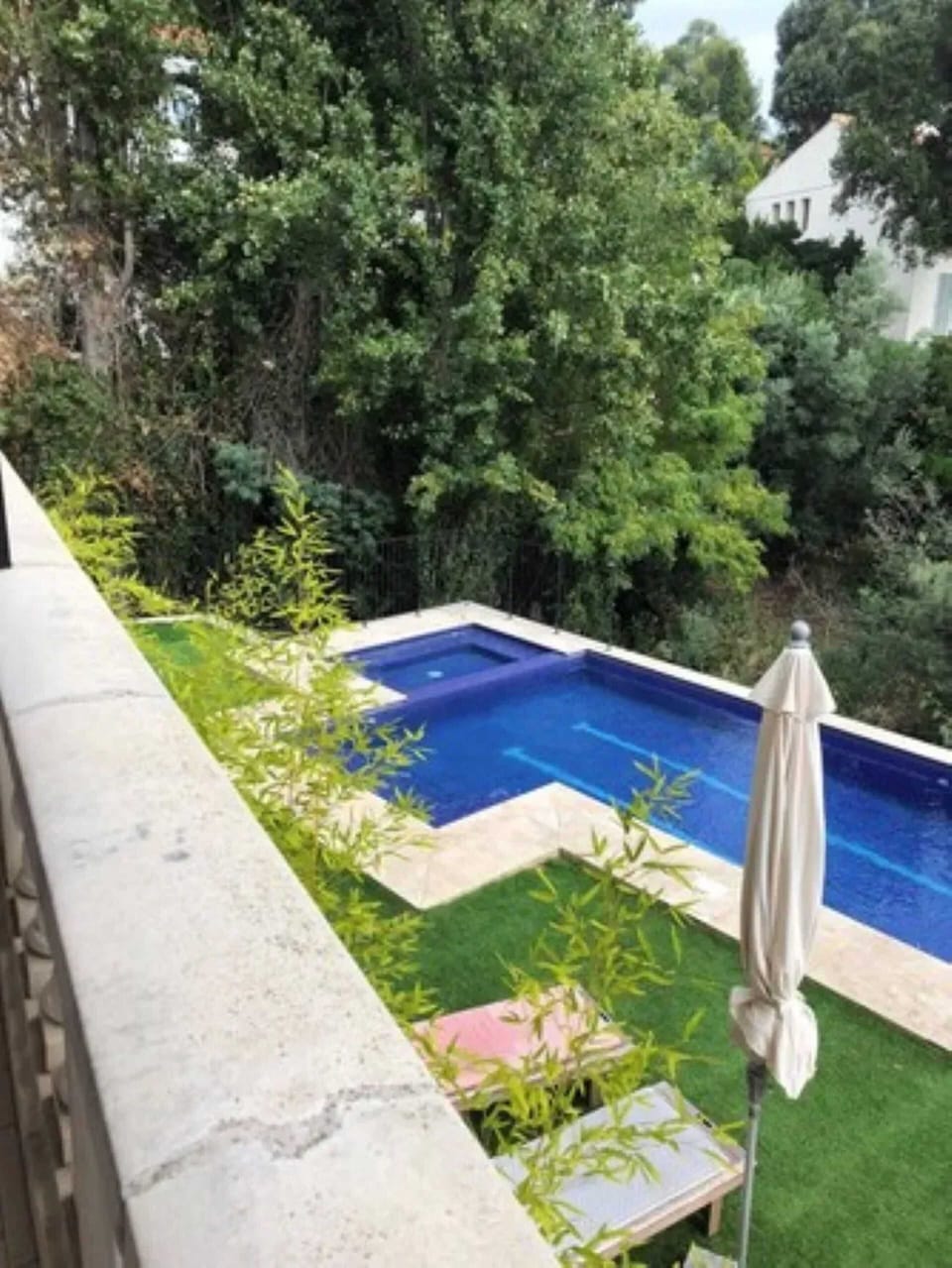 Swimming pool view