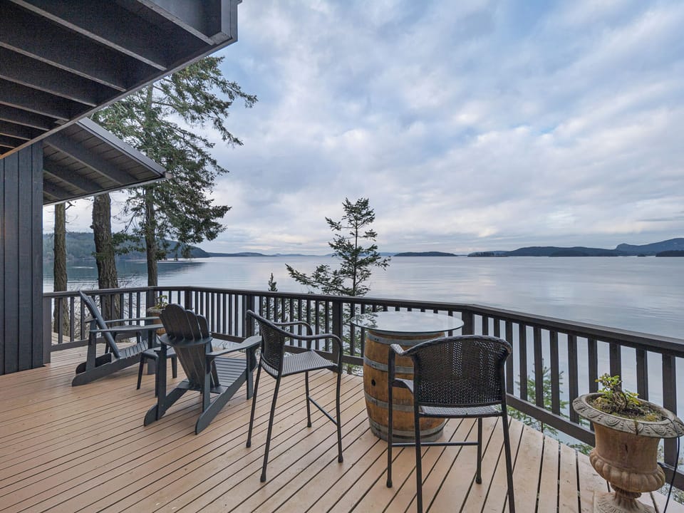 Deck #2 right off the living room.