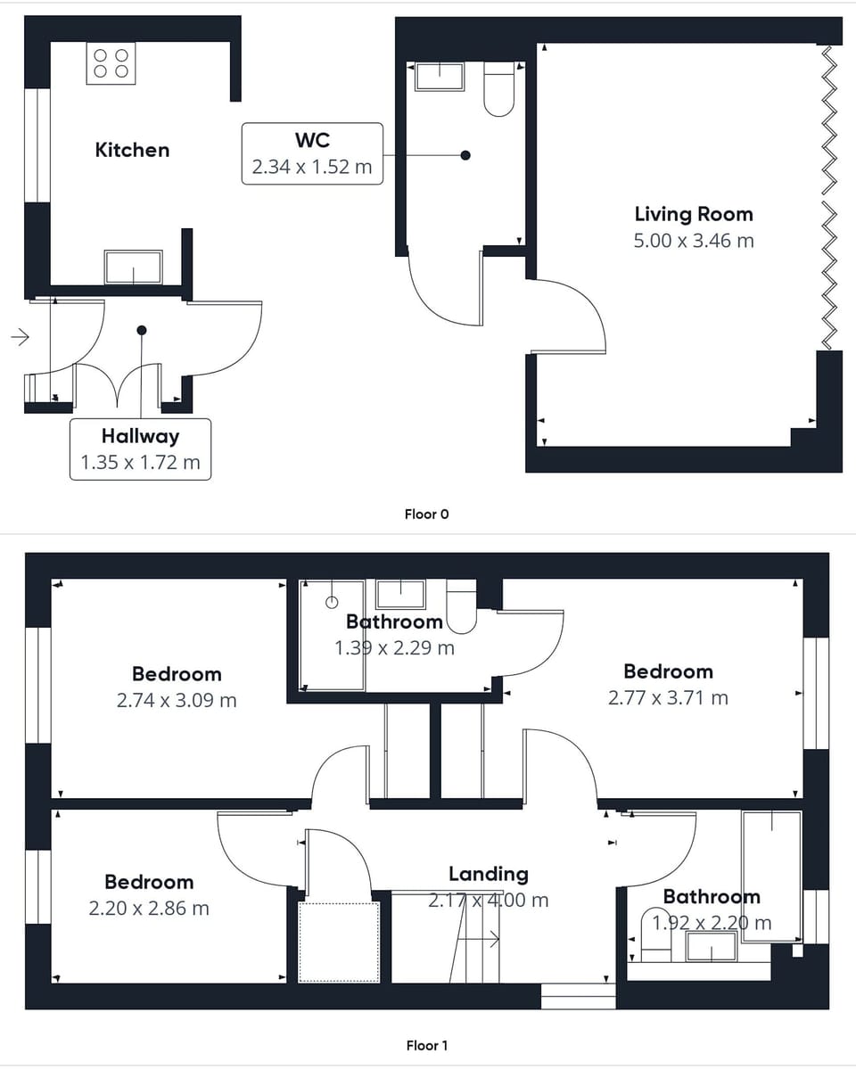 Chippenham Close, Corby - Host & Stay