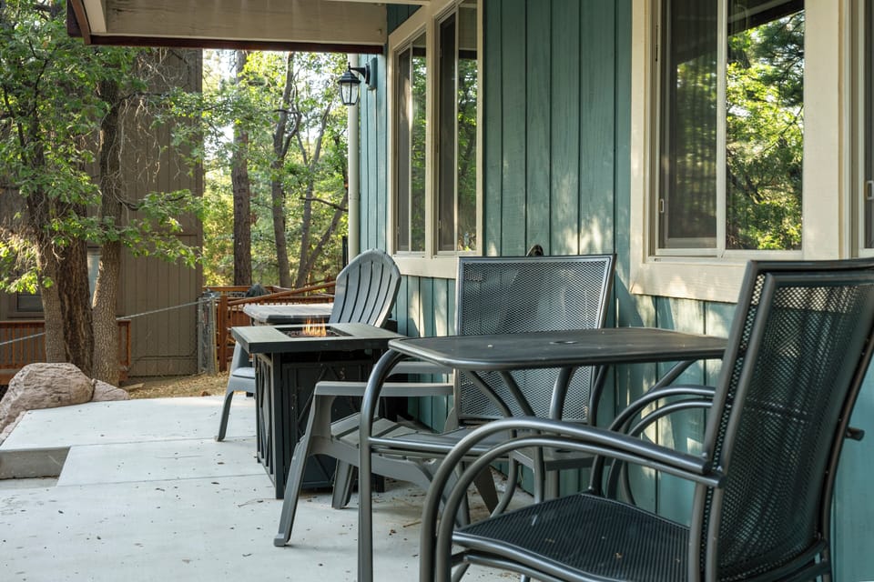 Patio - View from the Patio with gas fire pit