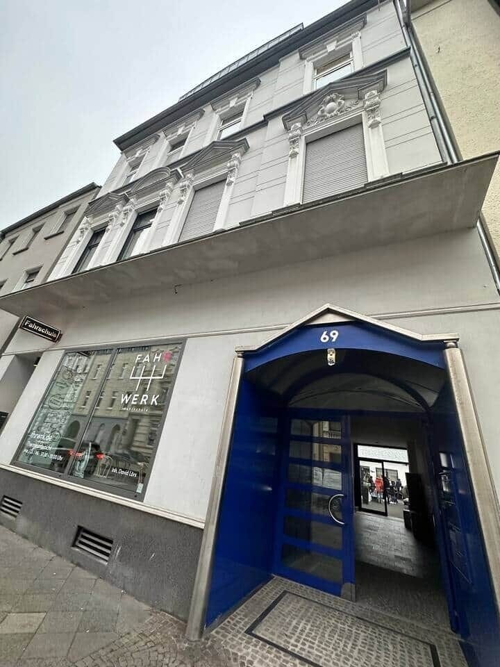 Eingangsbereich von Außen 