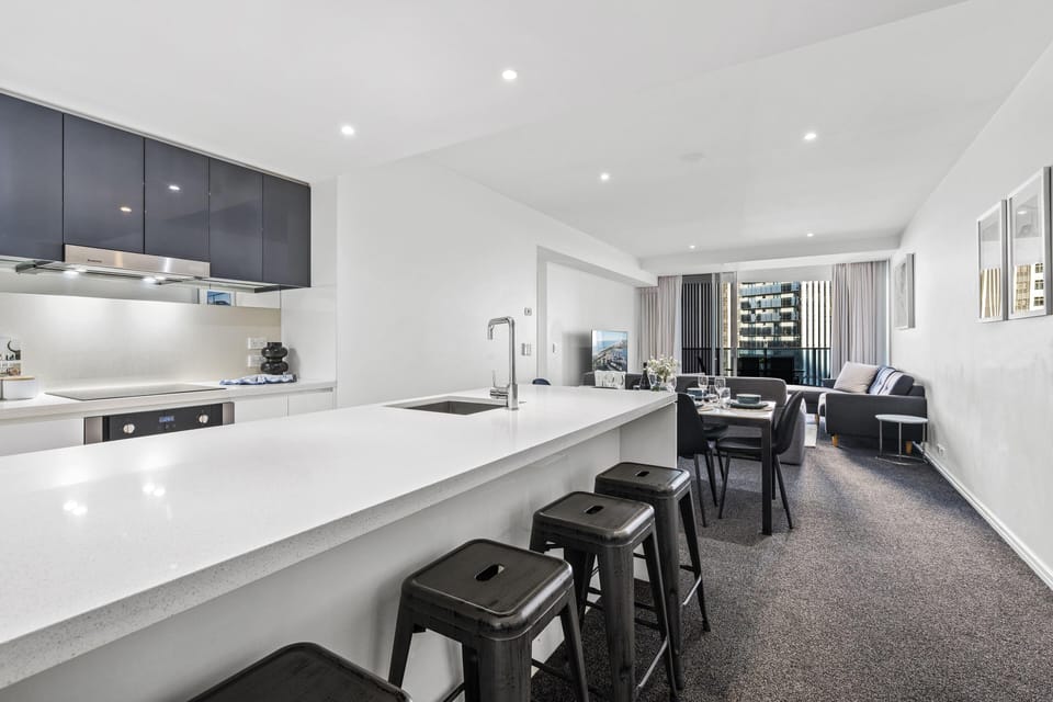 Fully equipped modern kitchen