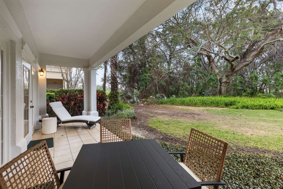 Step out onto the balcony and take in the breathtaking views of the golf course, a perfect spot for morning coffee or evening relaxation