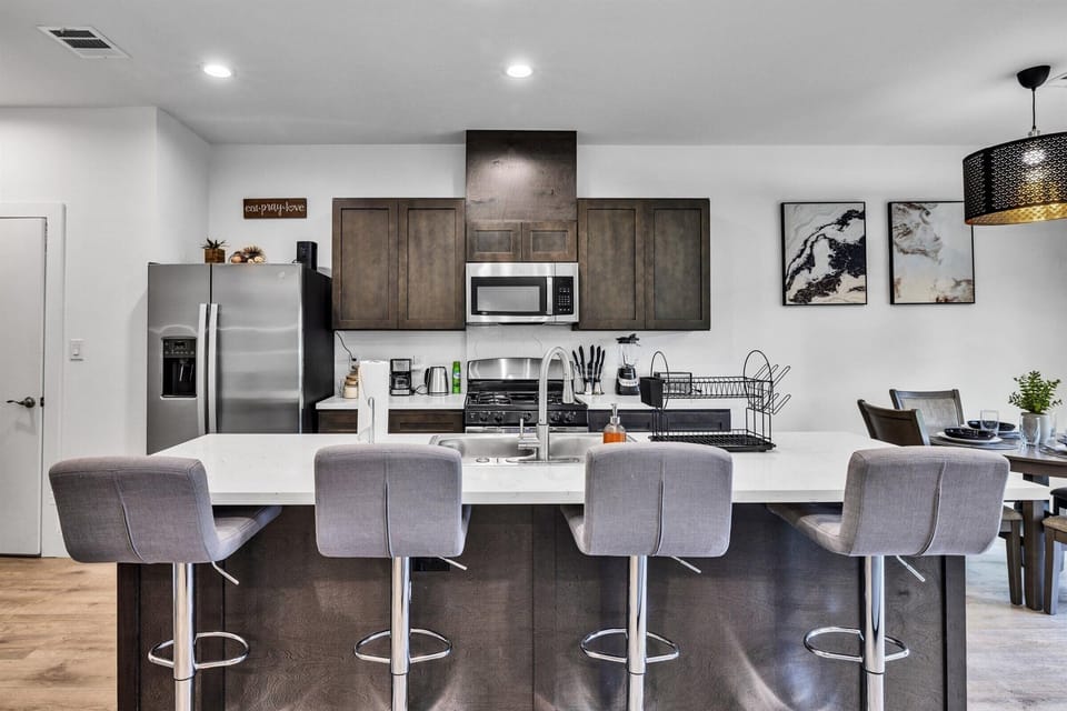 Four bar stools for your convenience!