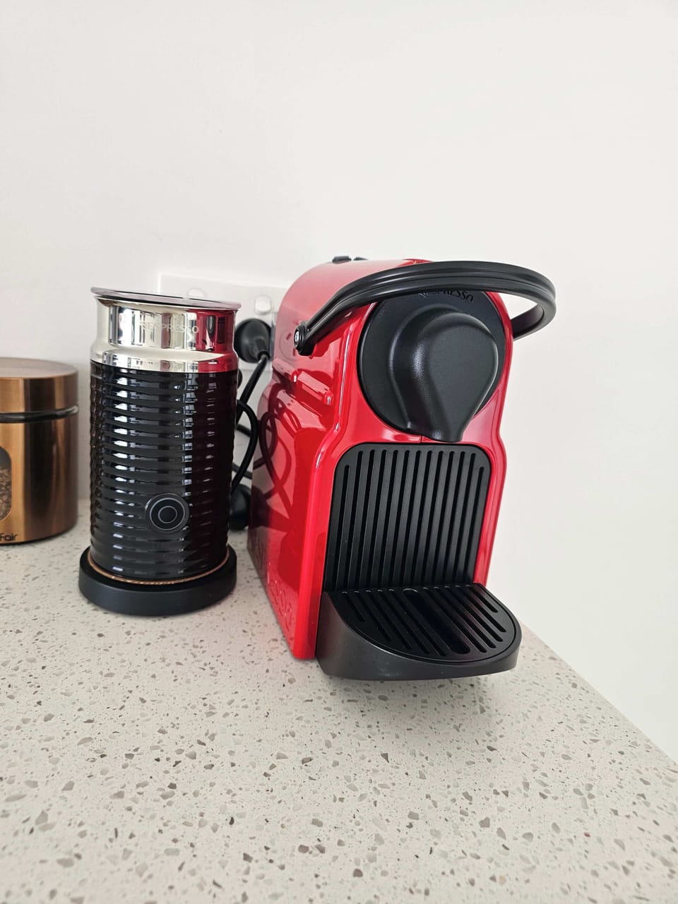 Please note, we have an espresso machine, but you will need to bring your own coffee pods.