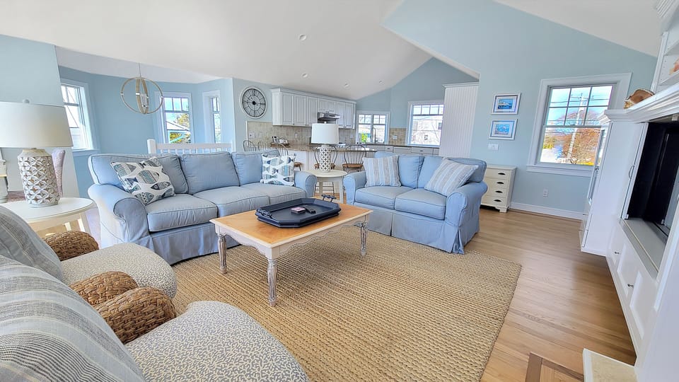 Main living area is an open and welcoming space