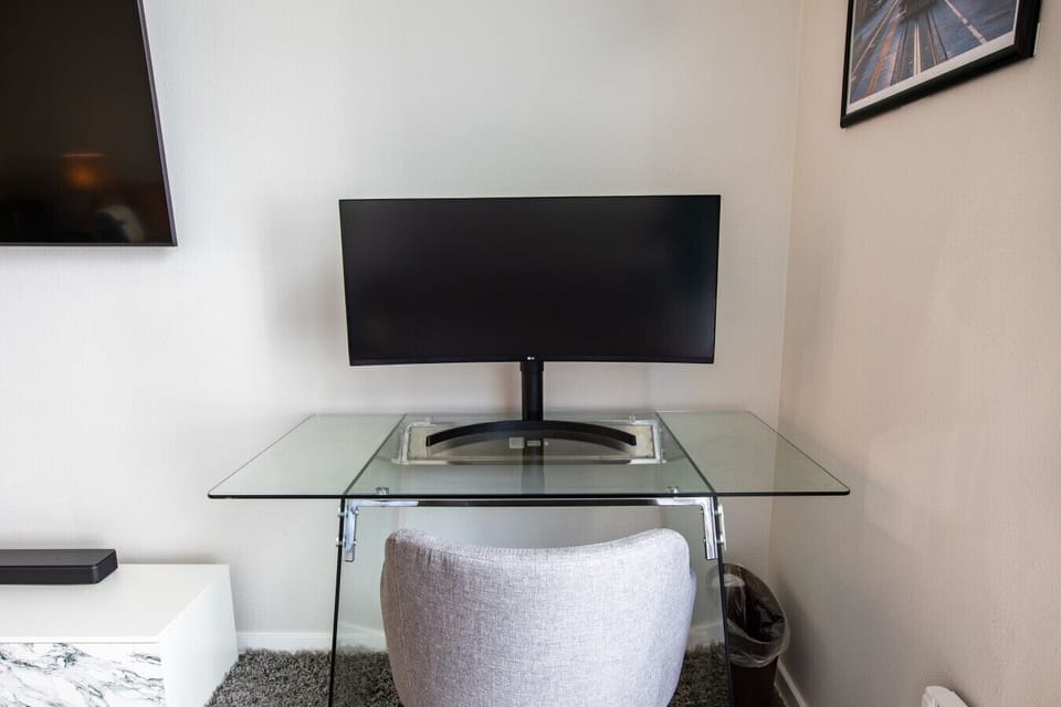 A dedicated workspace with high-speed WiFi for work or study.