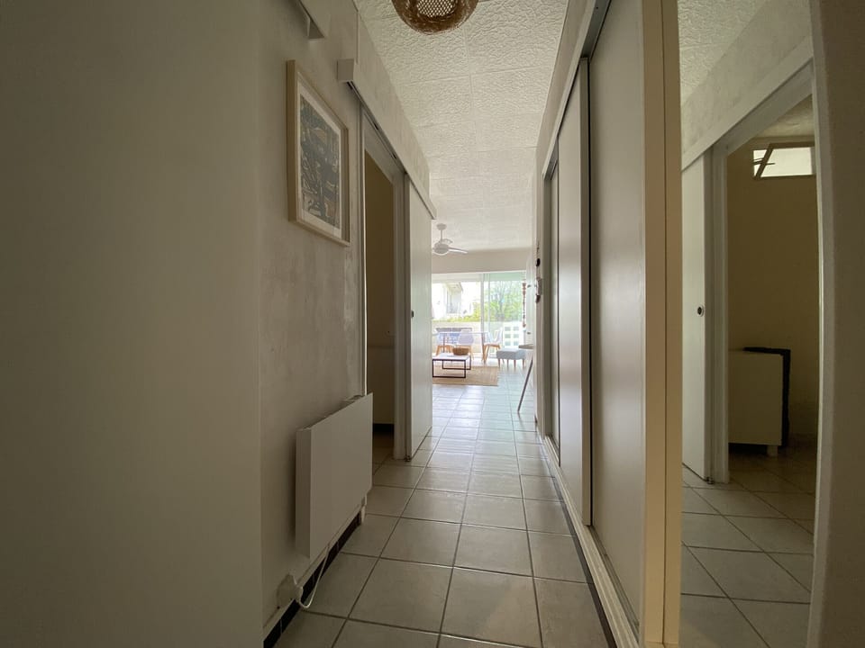 Hallway to the living room