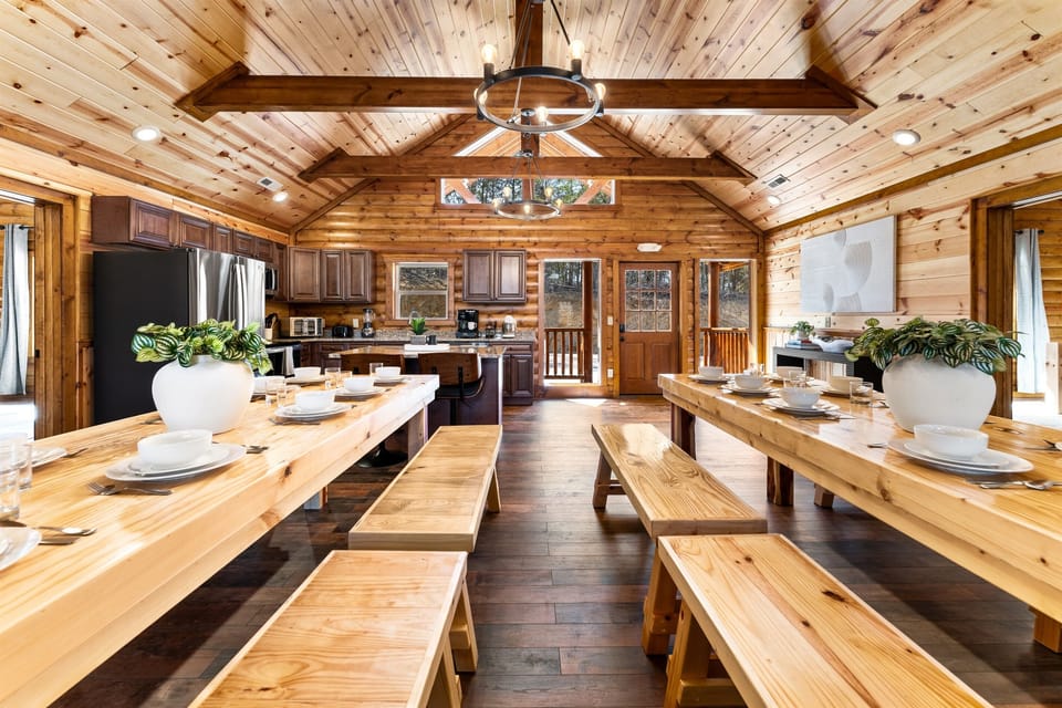 A dining space designed for good food and great company.