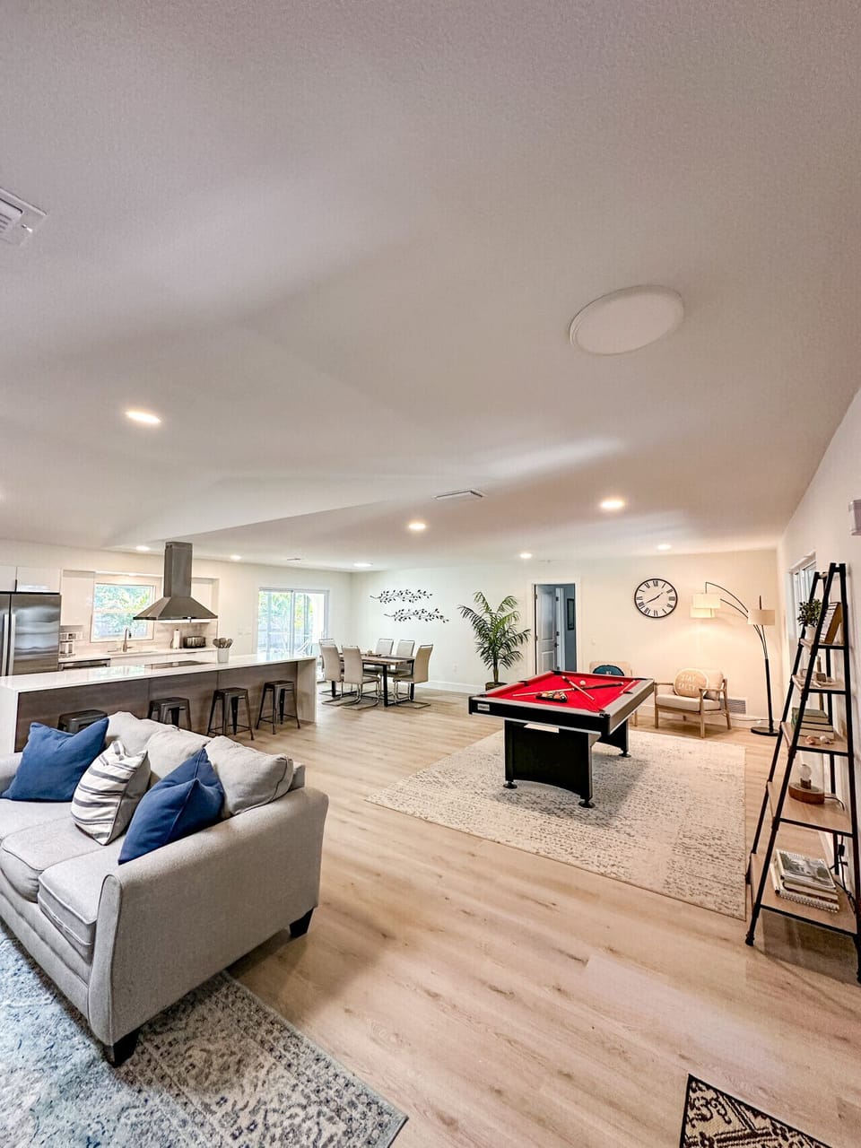 Open concept living room