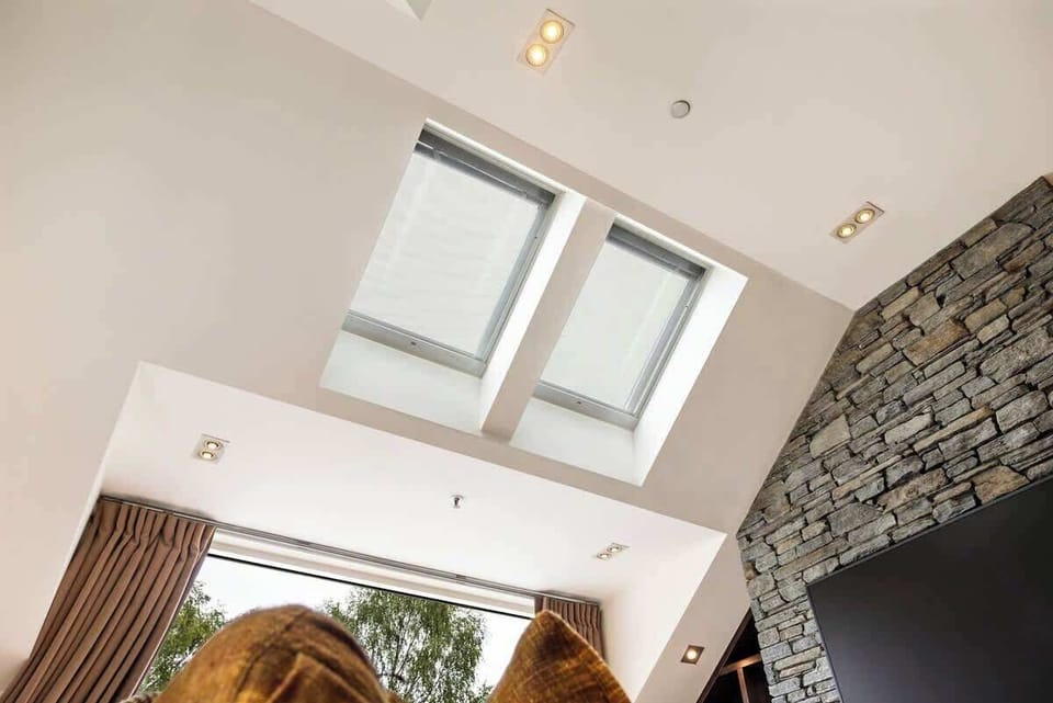 Comfort & Style in One – With plush seating, a gas fireplace, and air-conditioning, this living room is the perfect place to relax after a day of adventure.