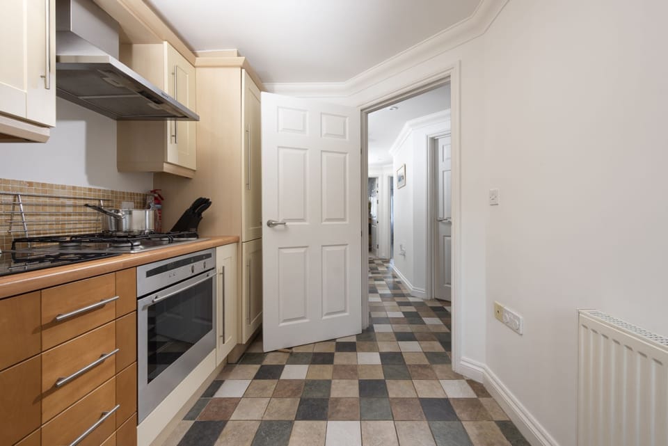 Access to the hall form the kitchen - Bay View, Compass Point