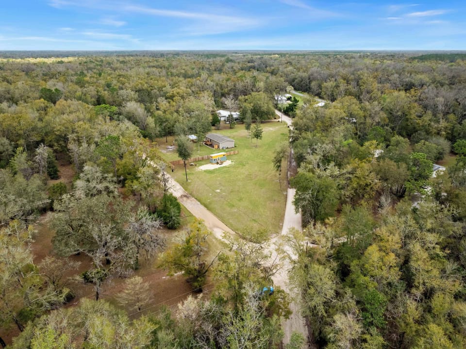 Stunning aerial view of your private retreat.
