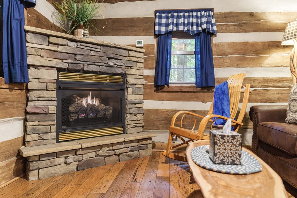 Gas Log Fireplace