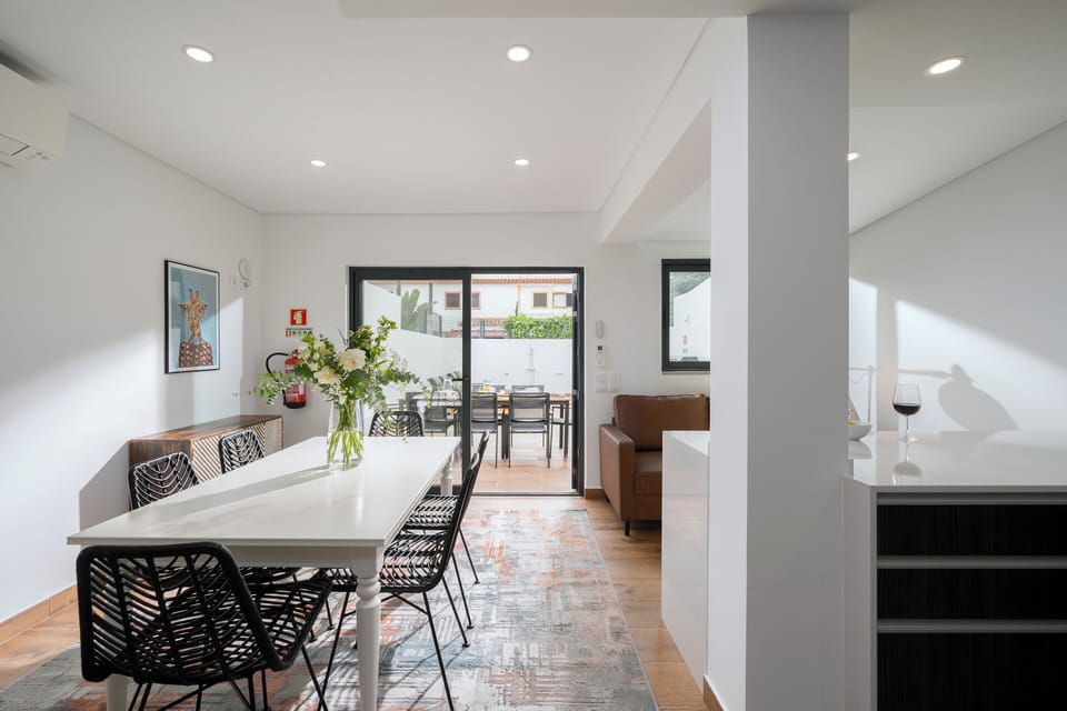 Indoor dining area