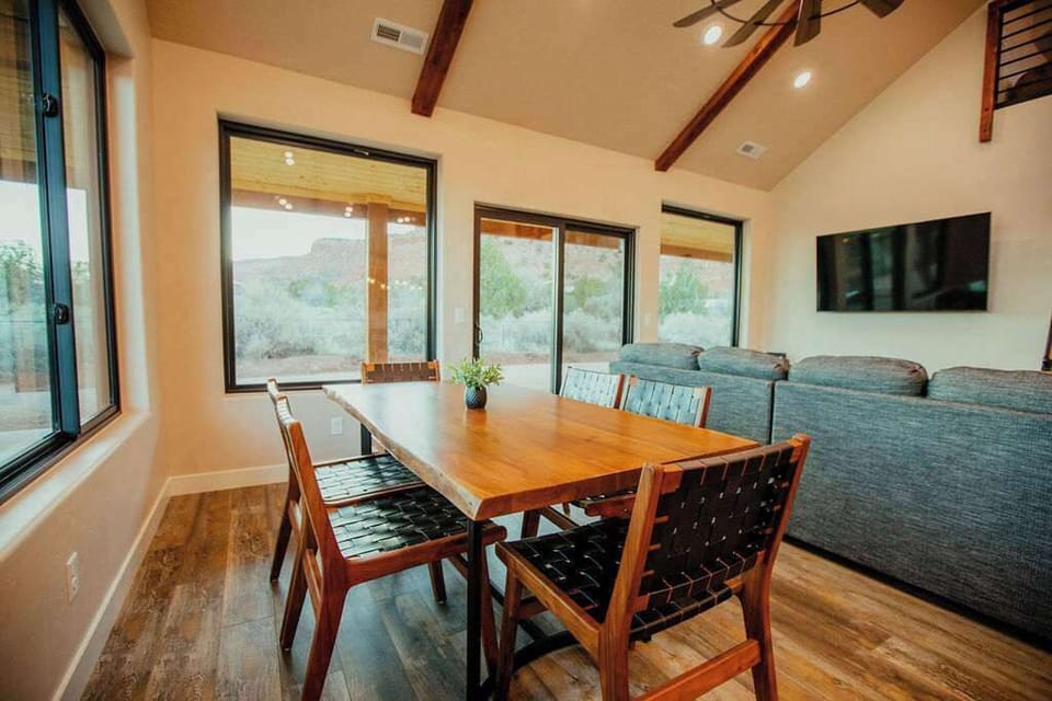 Casa Vermillion Dining and Living room. Views! Views! Views!