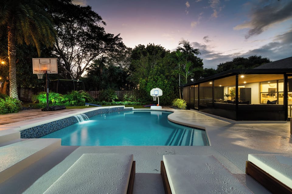 Stunning Florida skies in the most ideal Delray beach home.