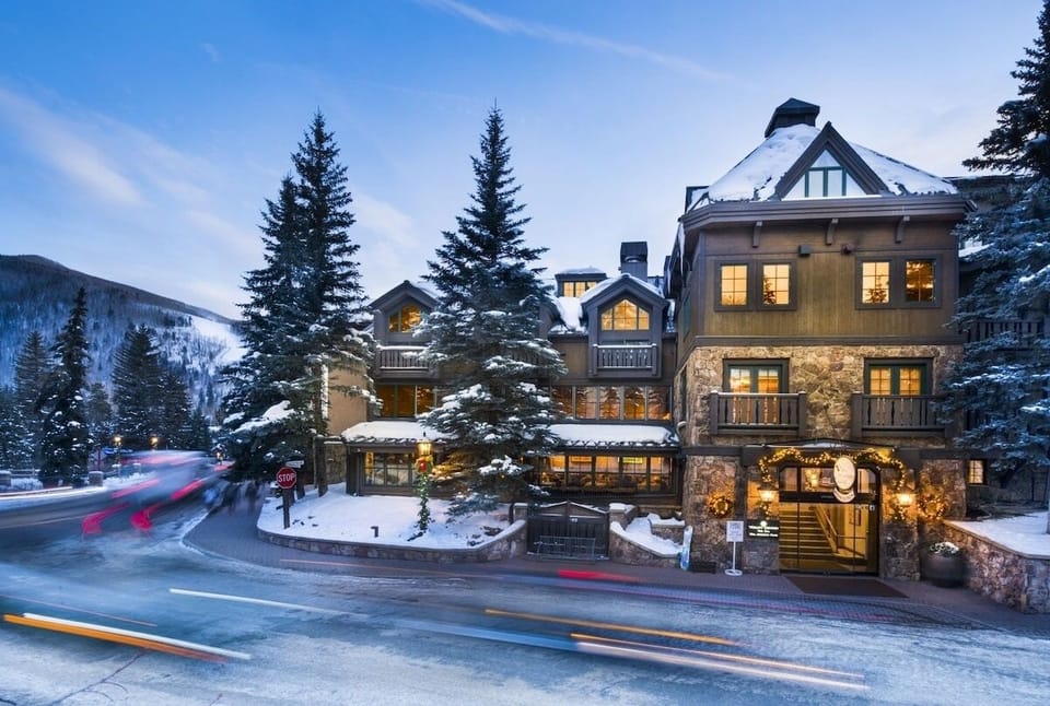 Exterior view of the property