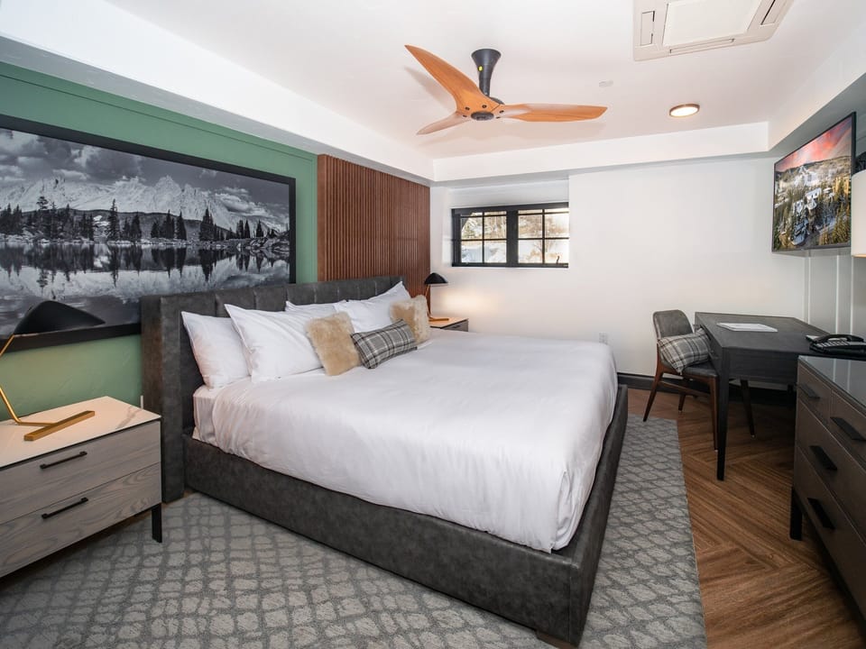 Bedroom. Interior and views may vary based on location and availability.