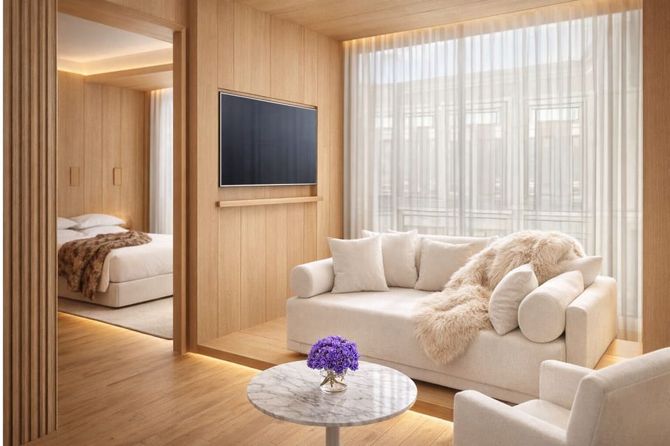 Bedroom. Interior and views may vary based on location and availability.