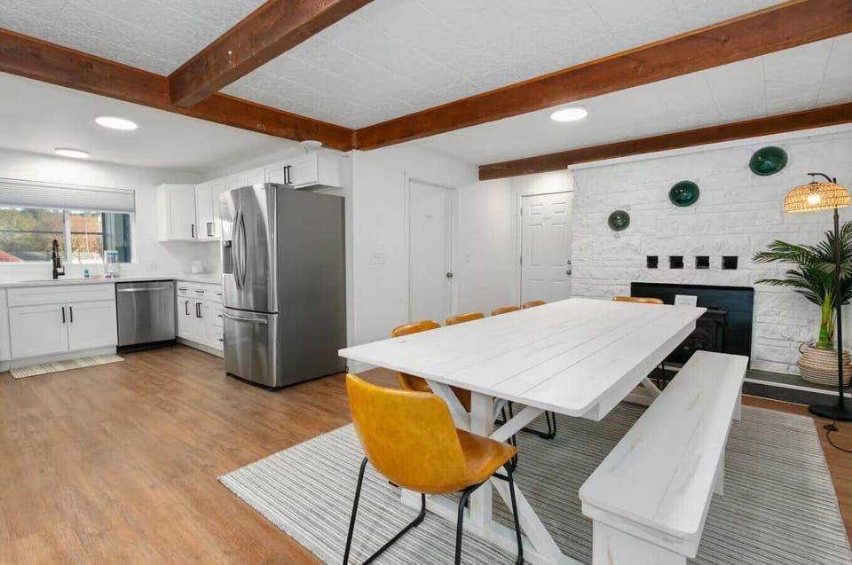 Spacious dining area perfect for gathering and sharing meals