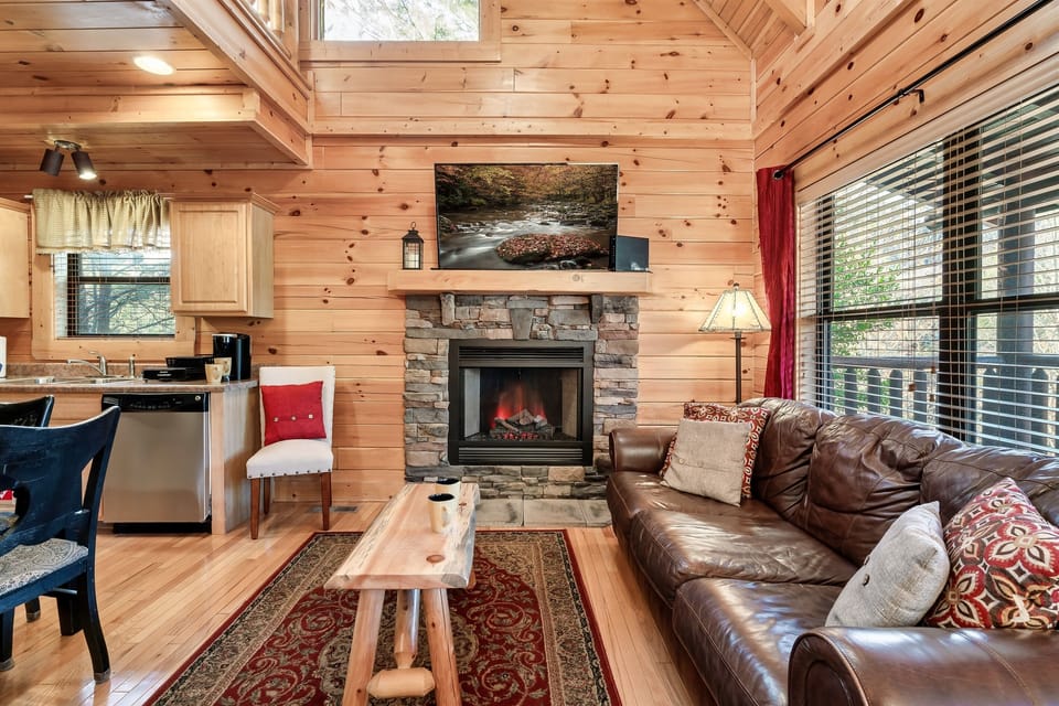 Enjoy the comforts of home in this beautifully designed living room.