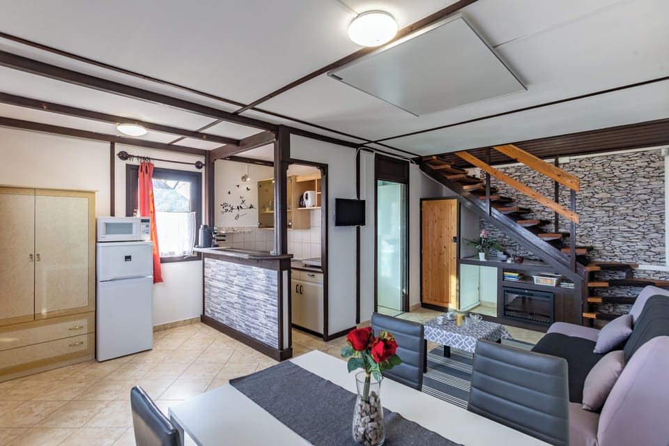 Living and dining room