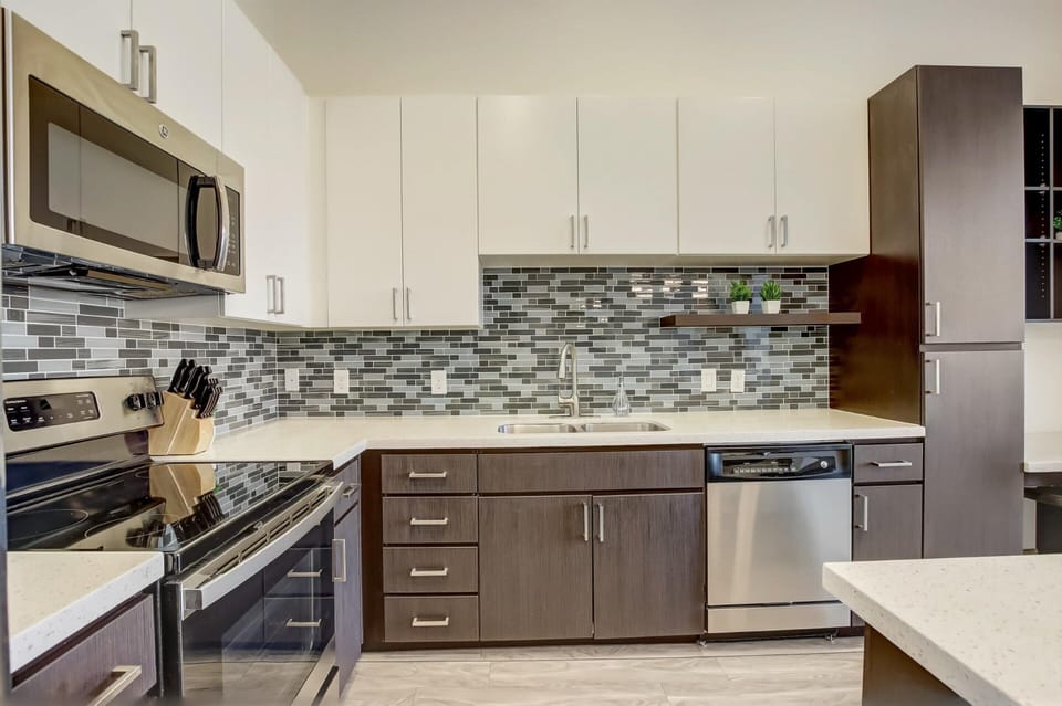 Fully equipped kitchen