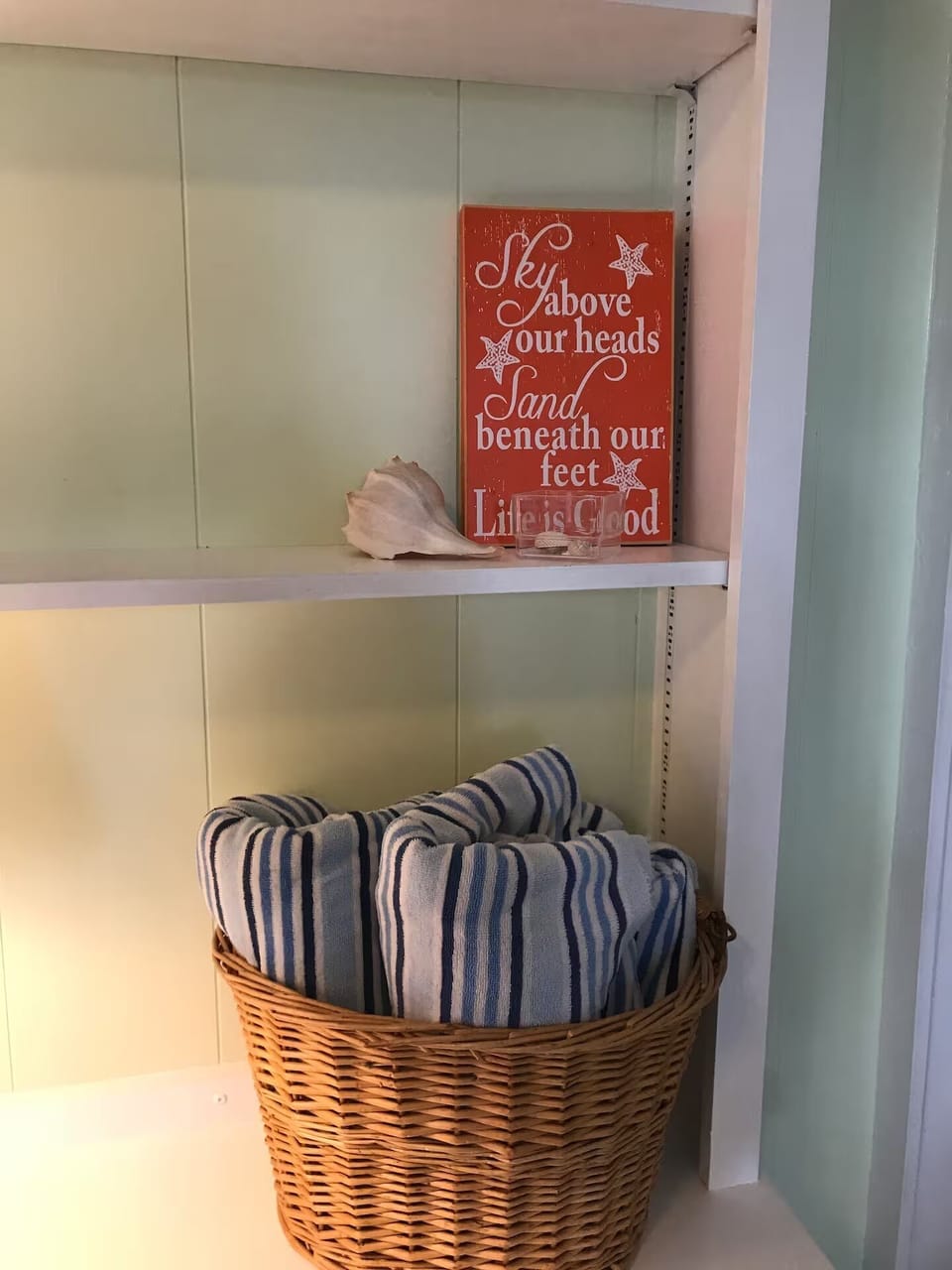 beach towels, chairs and bikes included