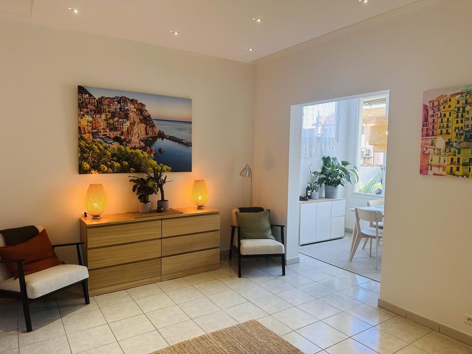 The living area