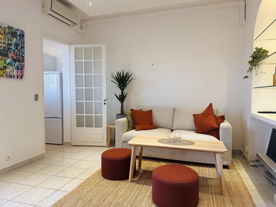 The sitting area