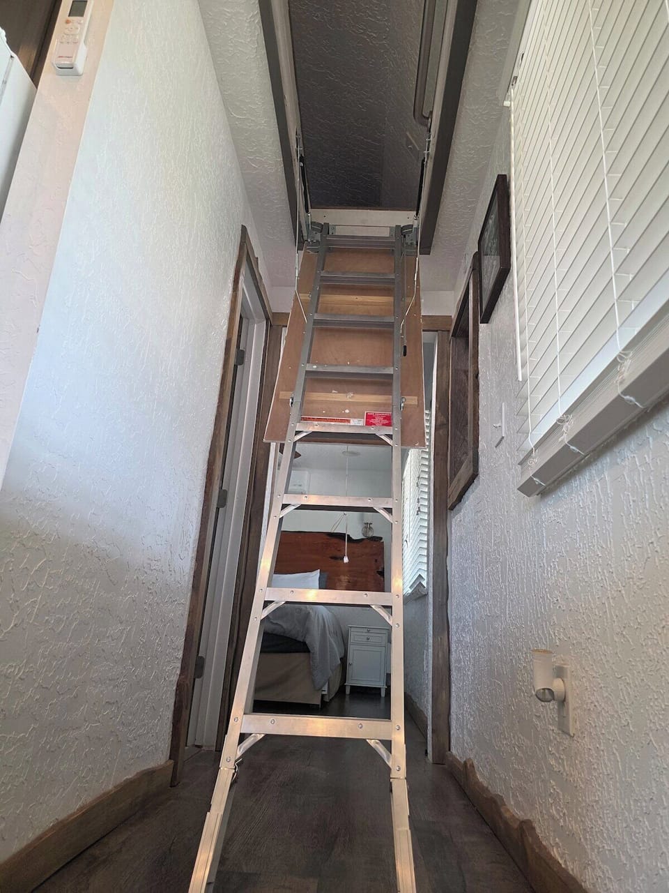 Loft with dormer window.