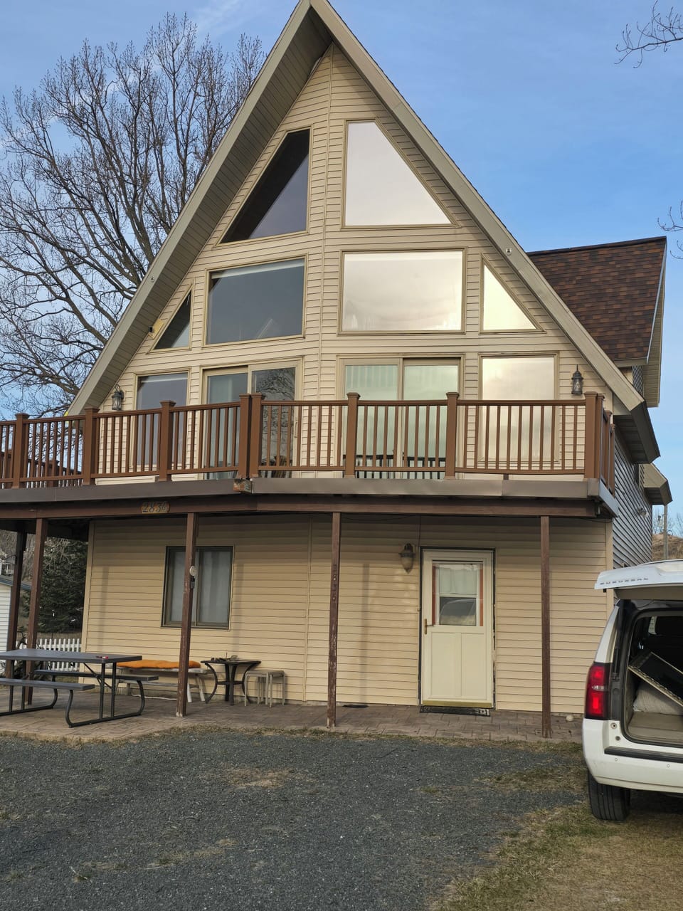right next to the sand dunes with plenty of parking for all your toys