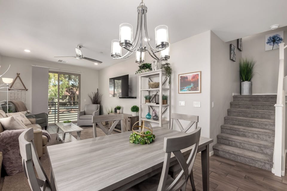 Family Dining and Living room 