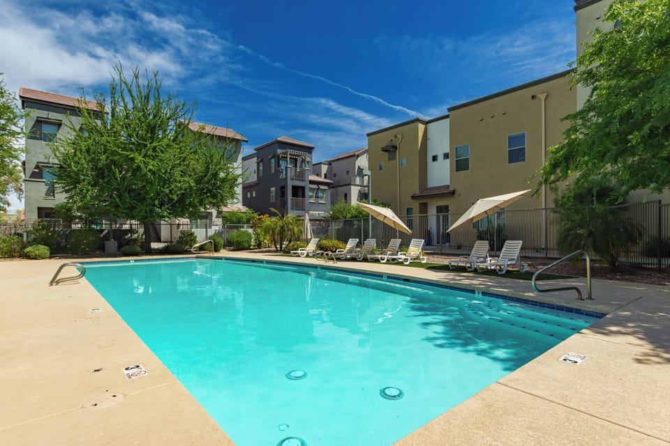 Heated community pool