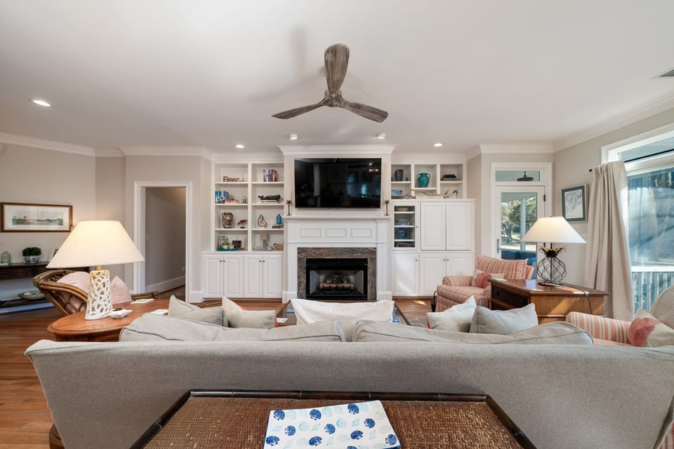 Open floor plan where everyone can gather