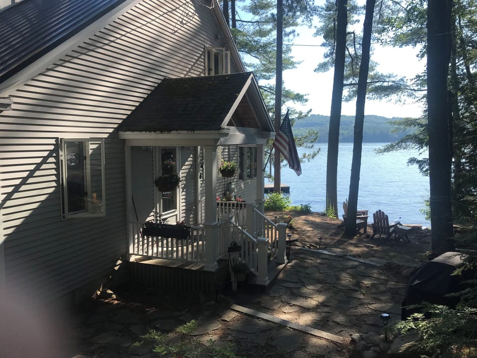 Sunrise Retreat as seen from our driveway