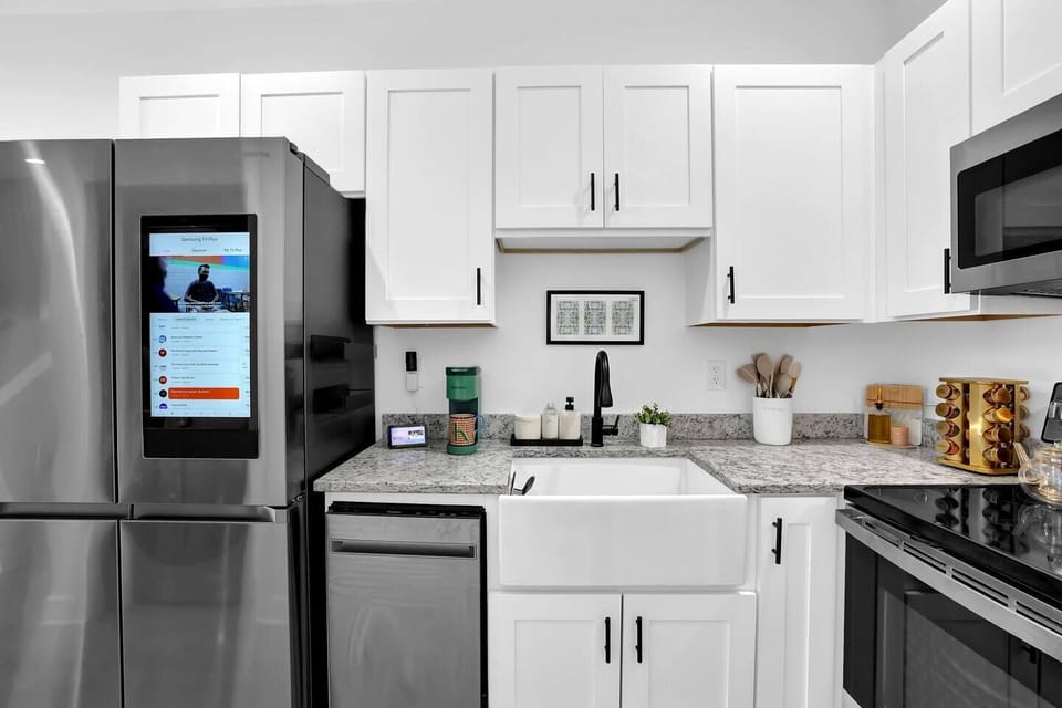 A modern kitchen designed for food lovers.