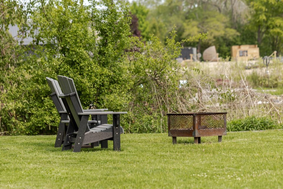 Waterfront and common park-like areas can be used by all guests of West Lake Cottages