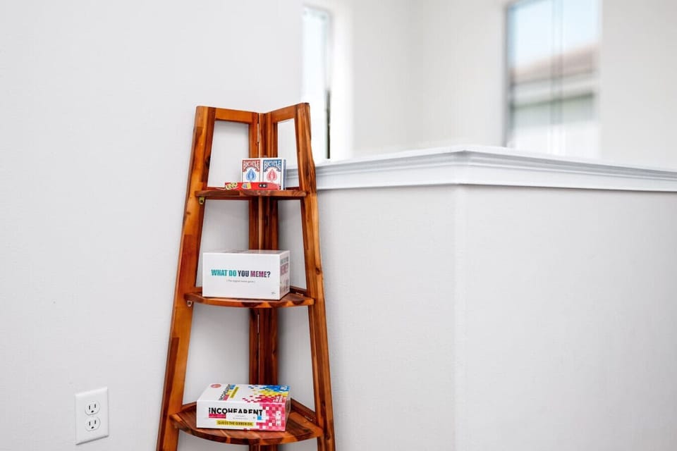 A versatile den space for extra relaxation, reading, or a cozy movie night.