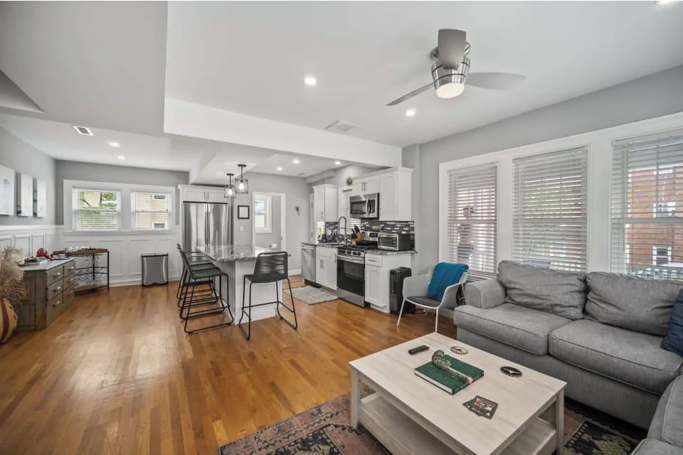 The sectional has space for all of your guests
