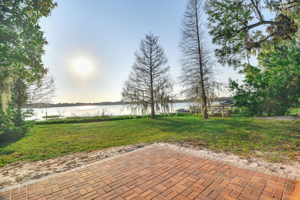Private Patio | Lake Views