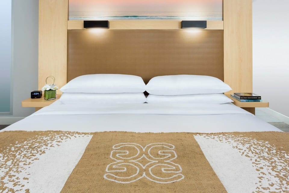 Sink into cloud-soft pillows for a deeply restful night.