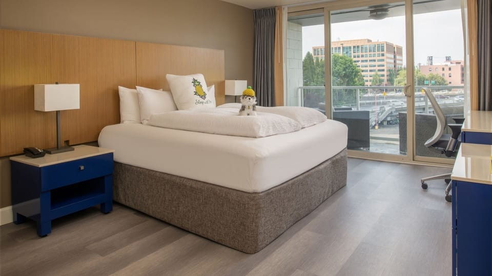 Bedroom. Interior and views may vary based on location and availability.