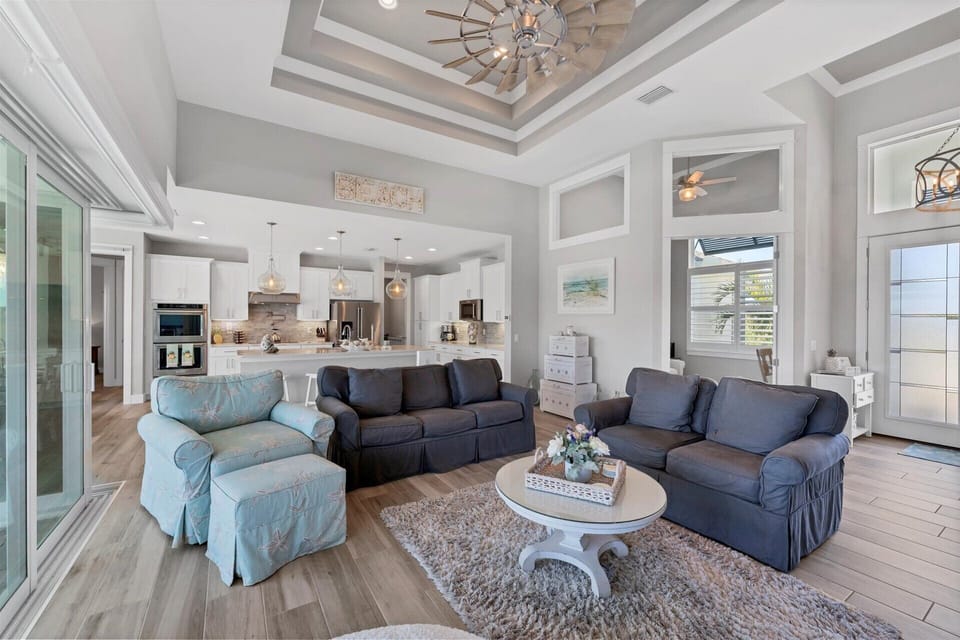Gorgeous, open living space.