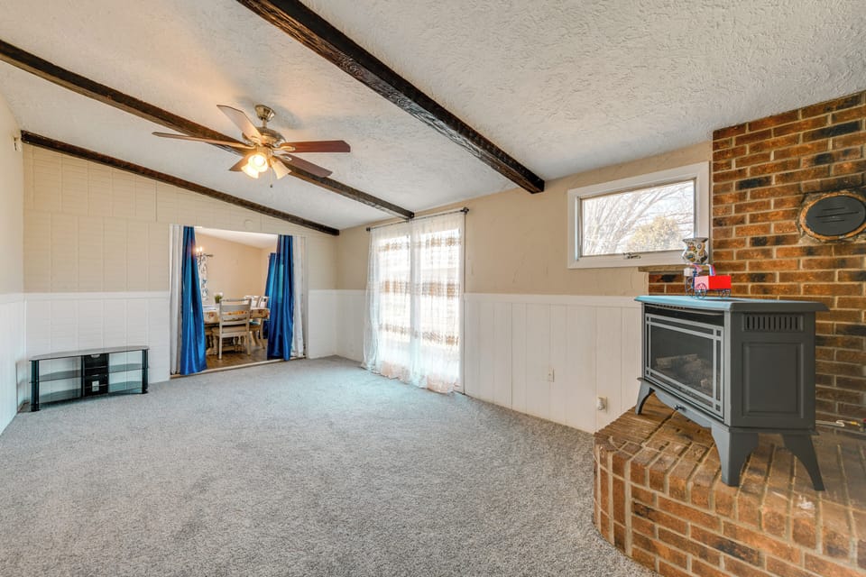 Sunroom | 1st Floor | Fireplace