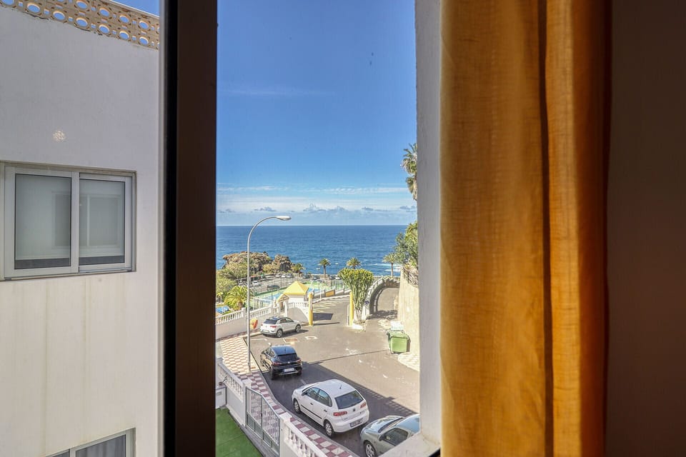 Ocean view from the terrace in the master bedroom