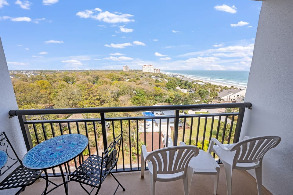 Balcony with Amazing Views