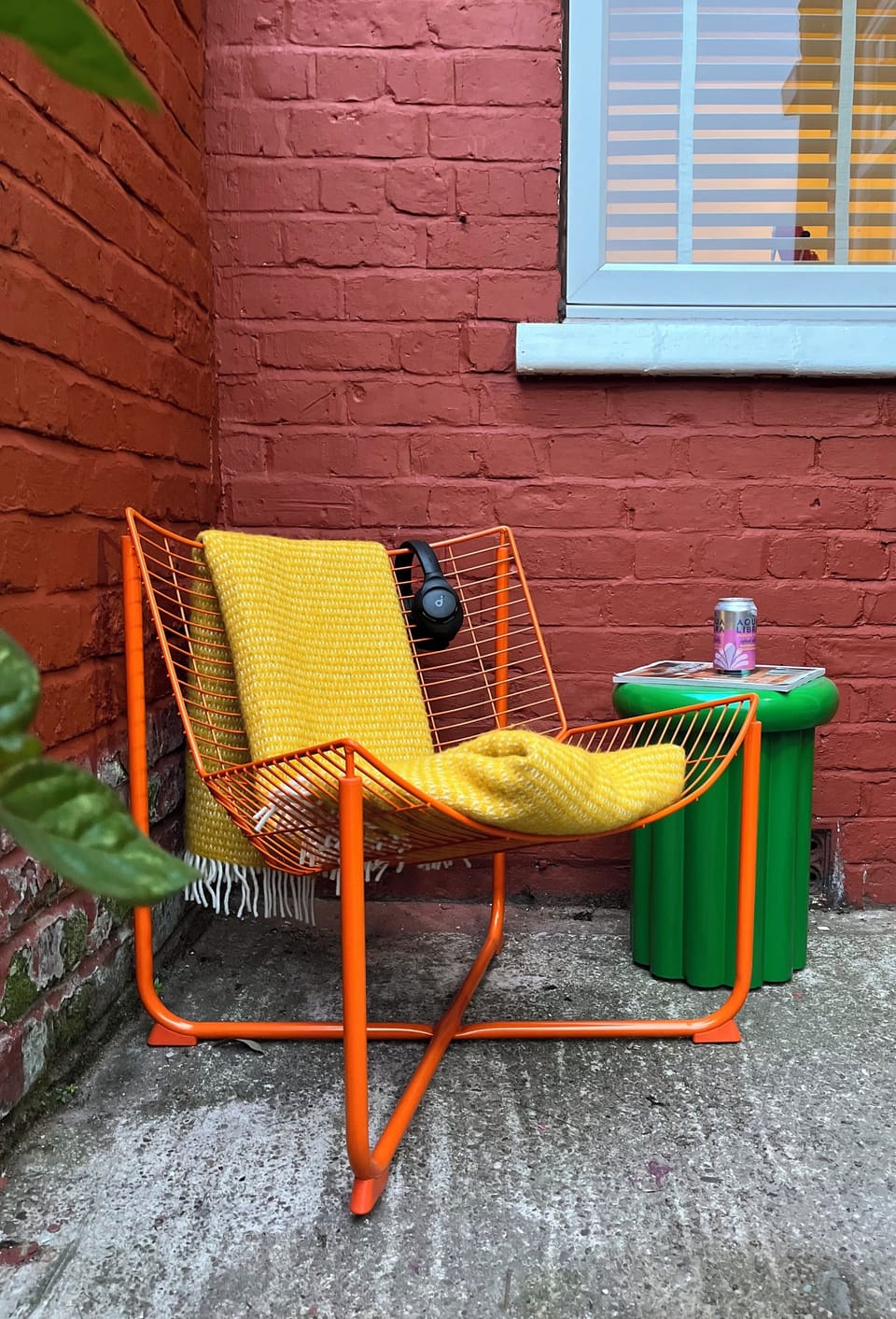 Time to relax in the rear courtyard