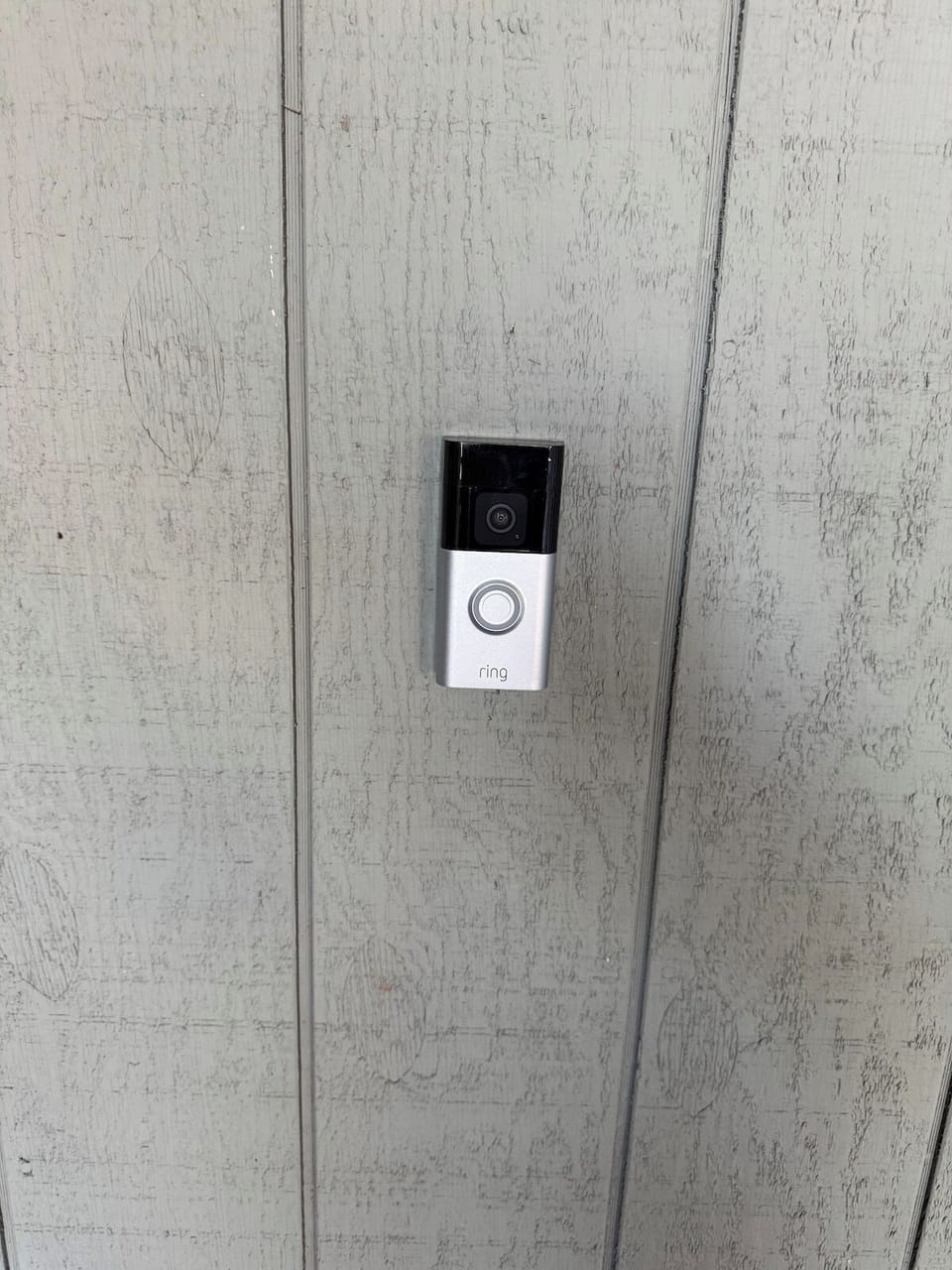 We have a ring doorbell camera for you added safety.
